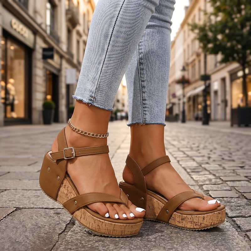 Annika Leather Sandals 