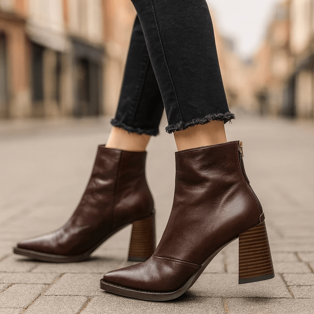 Noemi Leather Boots