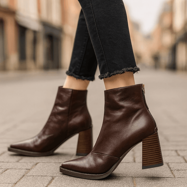 Noemi Leather Boots