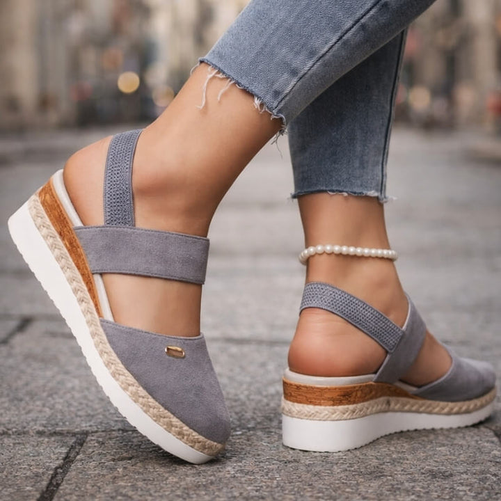 Elowen Suede Rise Platforms