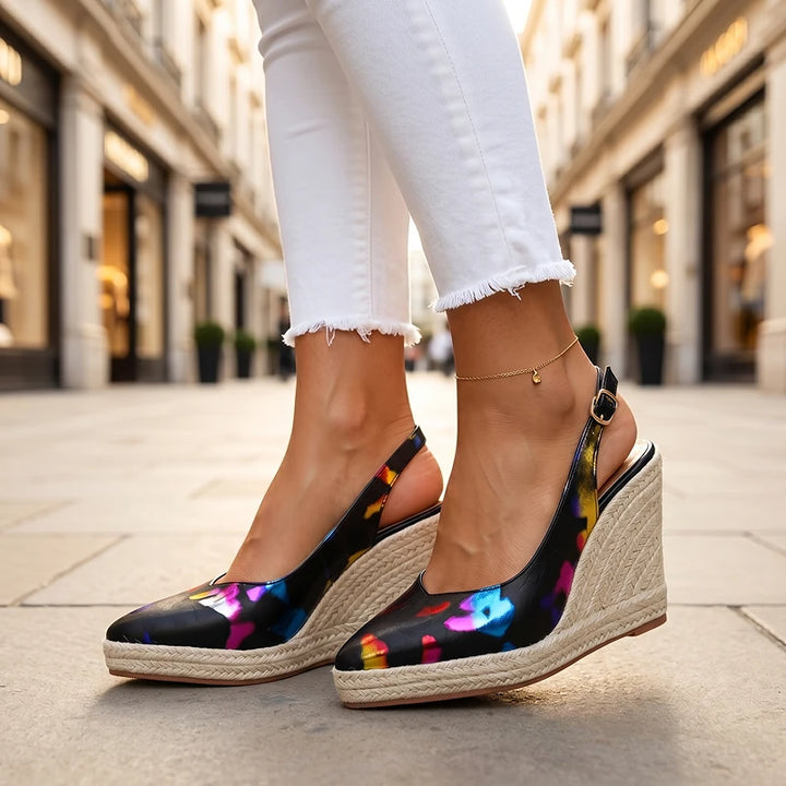 Beatrix Slingback Wedges