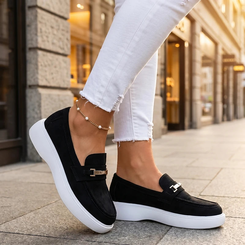 Florine Suede Loafers