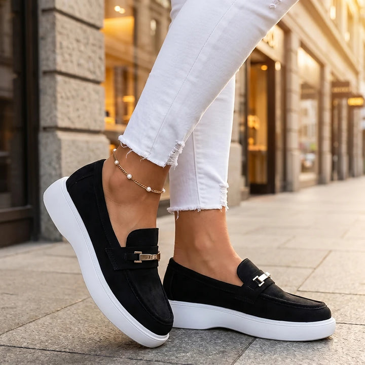 Florine Suede Loafers