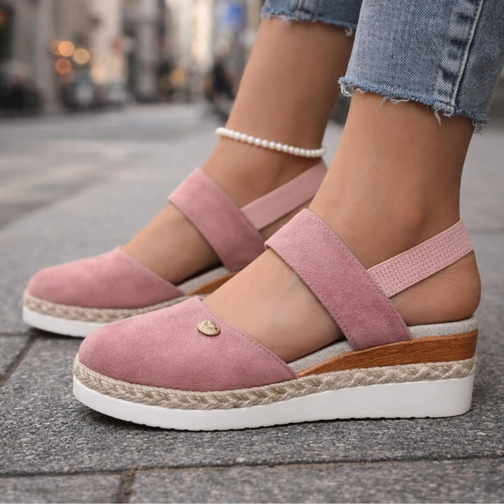 Elowen Suede Rise Platforms