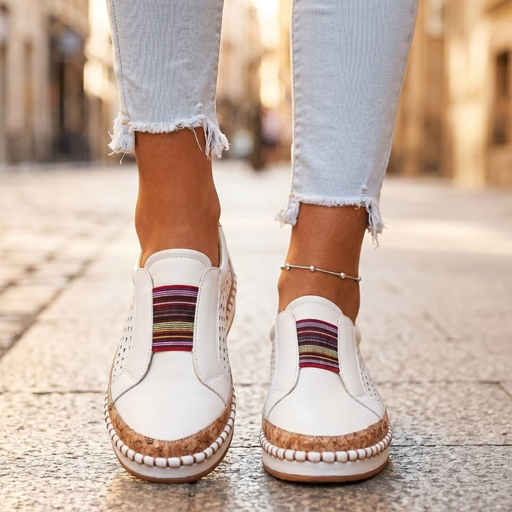 Cayla Leather Sneakers