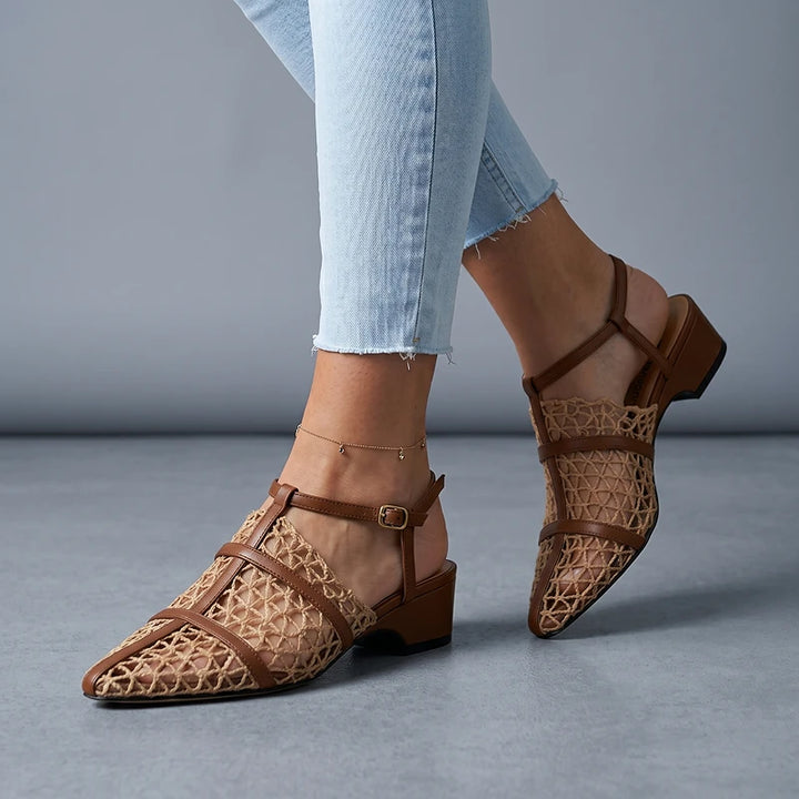 Callista Woven Sandals
