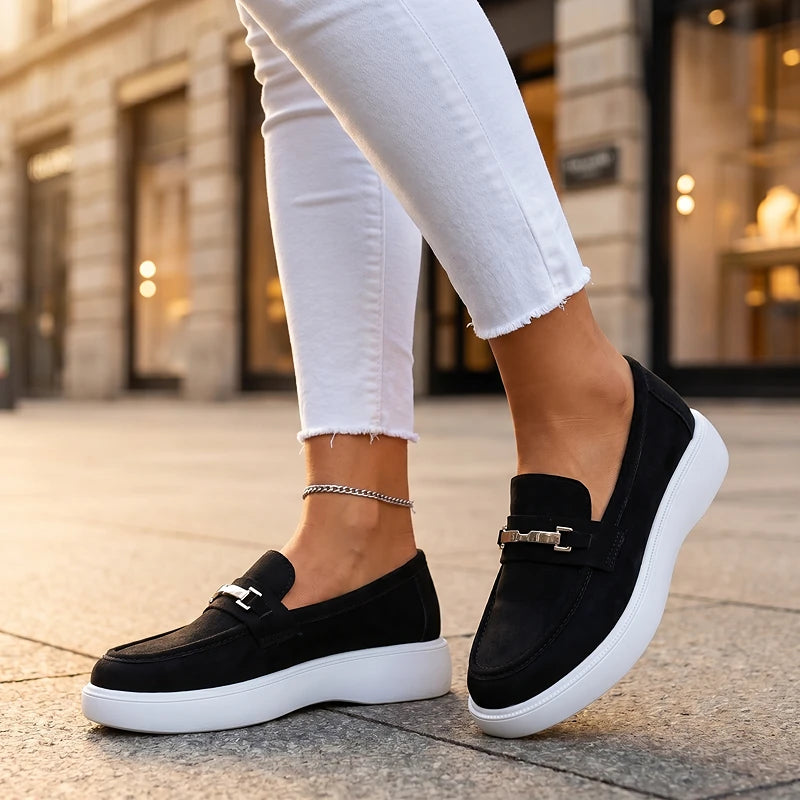 Florine Suede Loafers