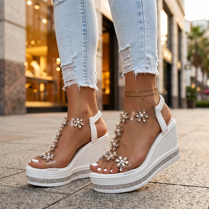 Floryn Wedge Sandals