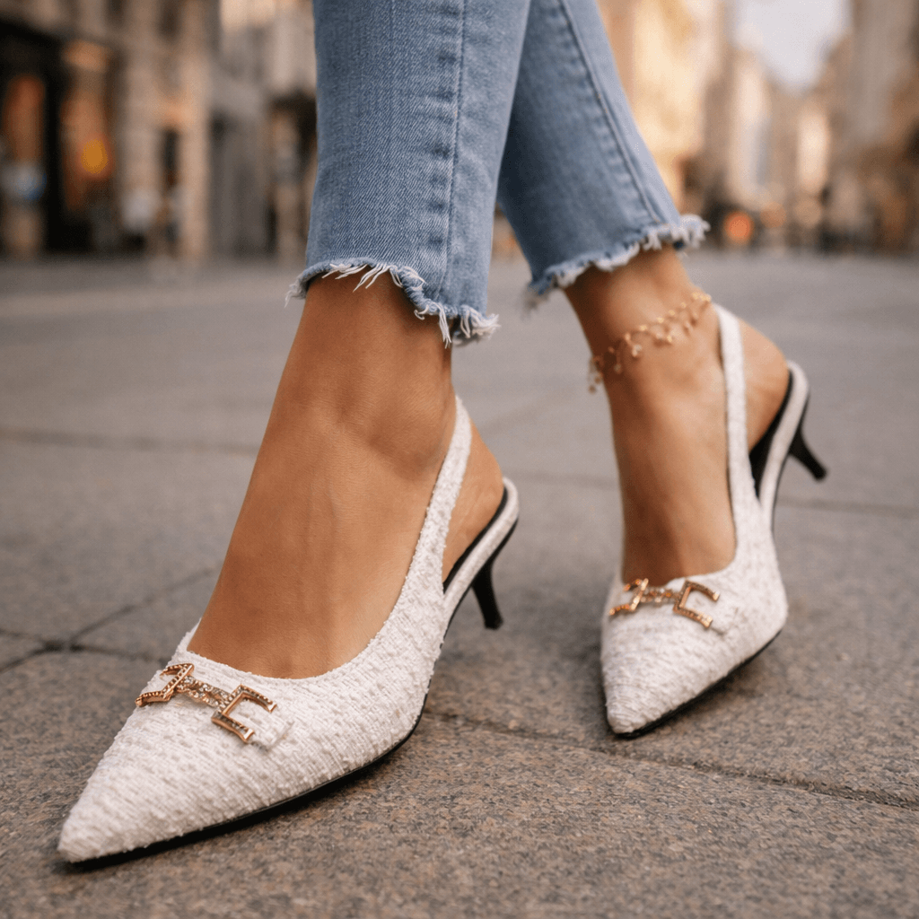 Niva Slingback Heels
