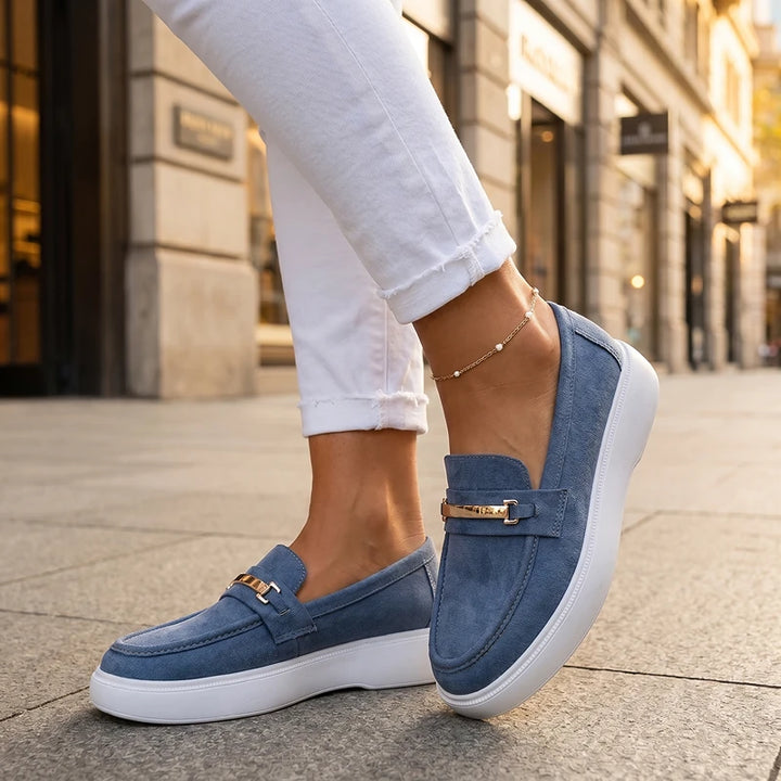 Florine Suede Loafers