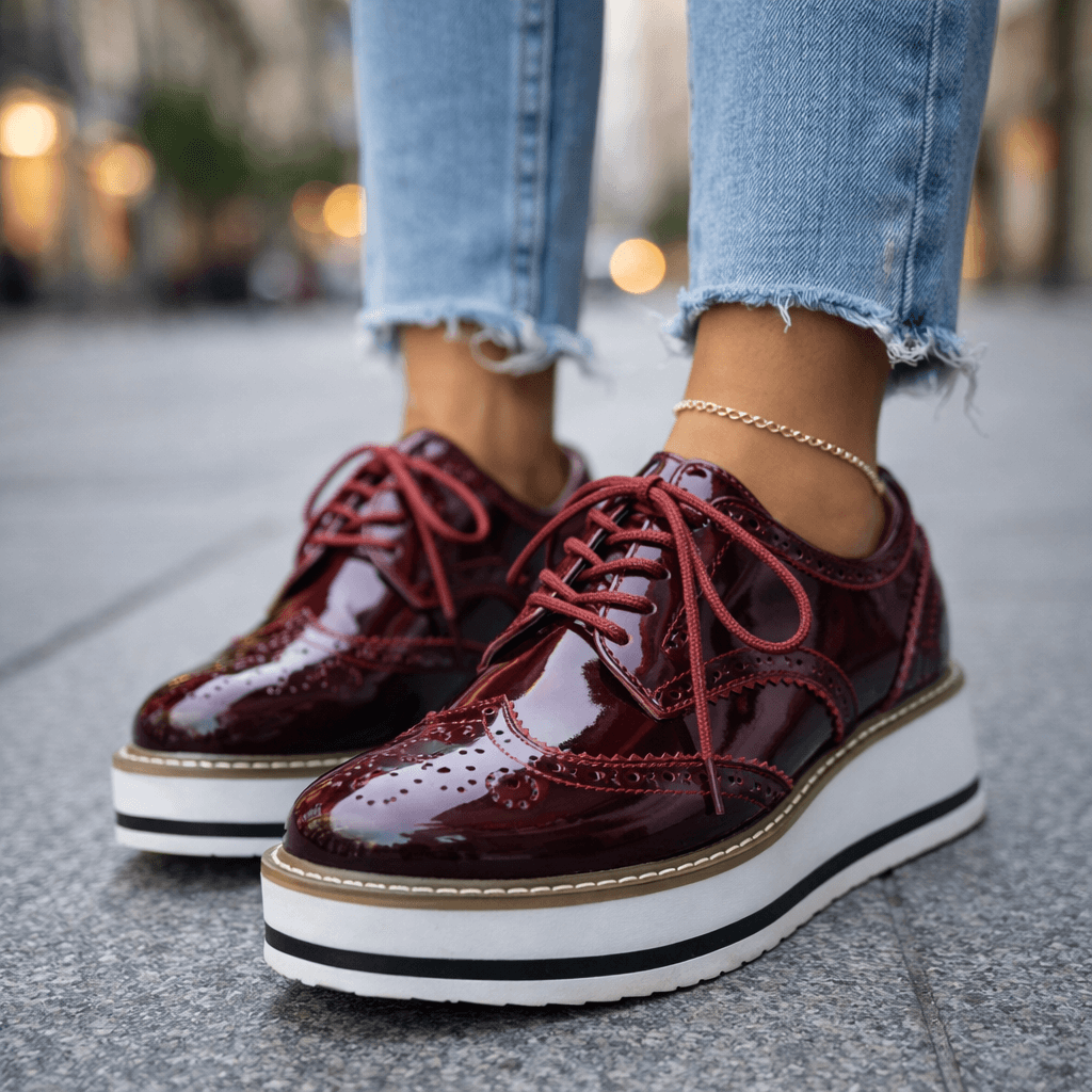 Elvyn Leather Platforms