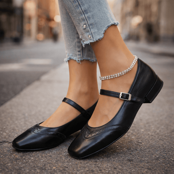 Althea Leather Heels