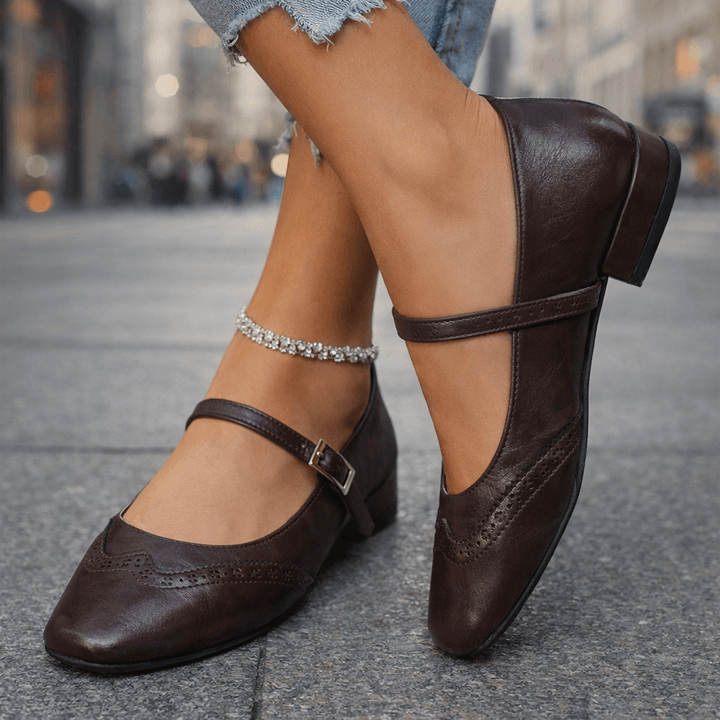 Althea Leather Heels