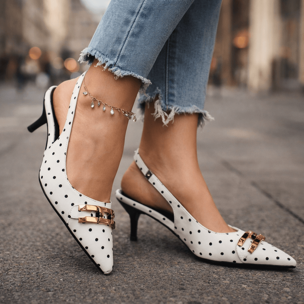 Eloria Polka Heels