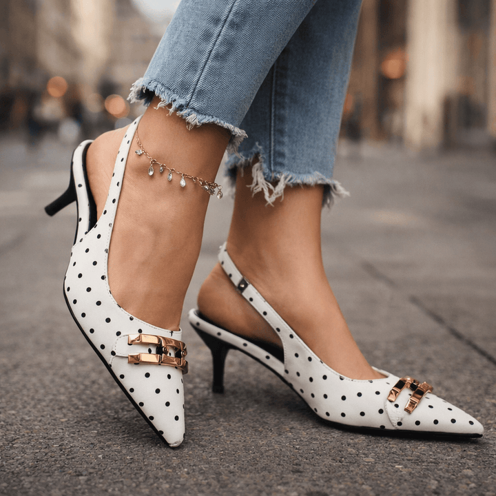 Eloria Polka Heels