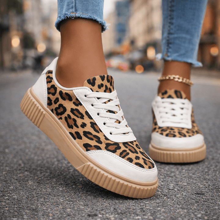 Bellina Leopard Sneakers