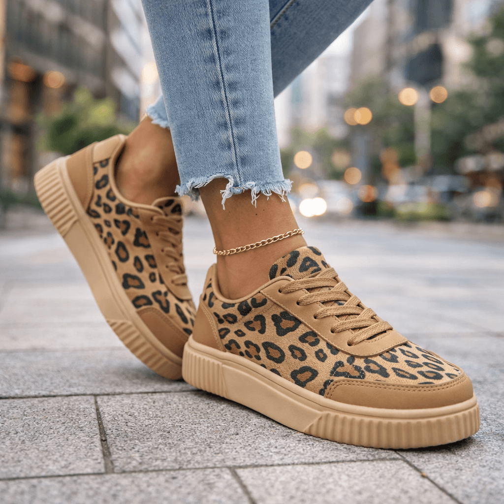 Bellina Leopard Sneakers