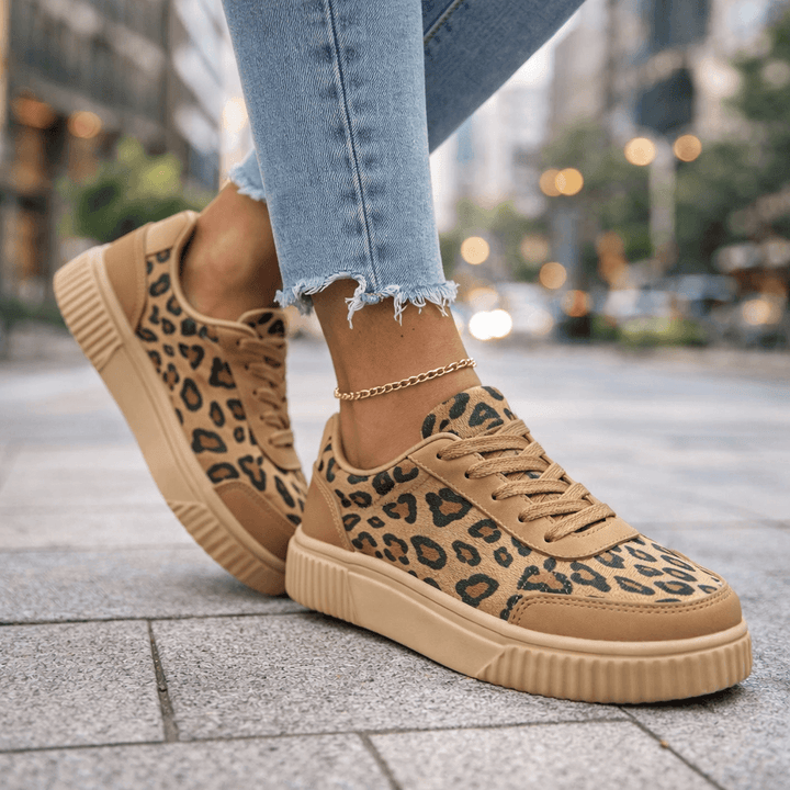 Bellina Leopard Sneakers