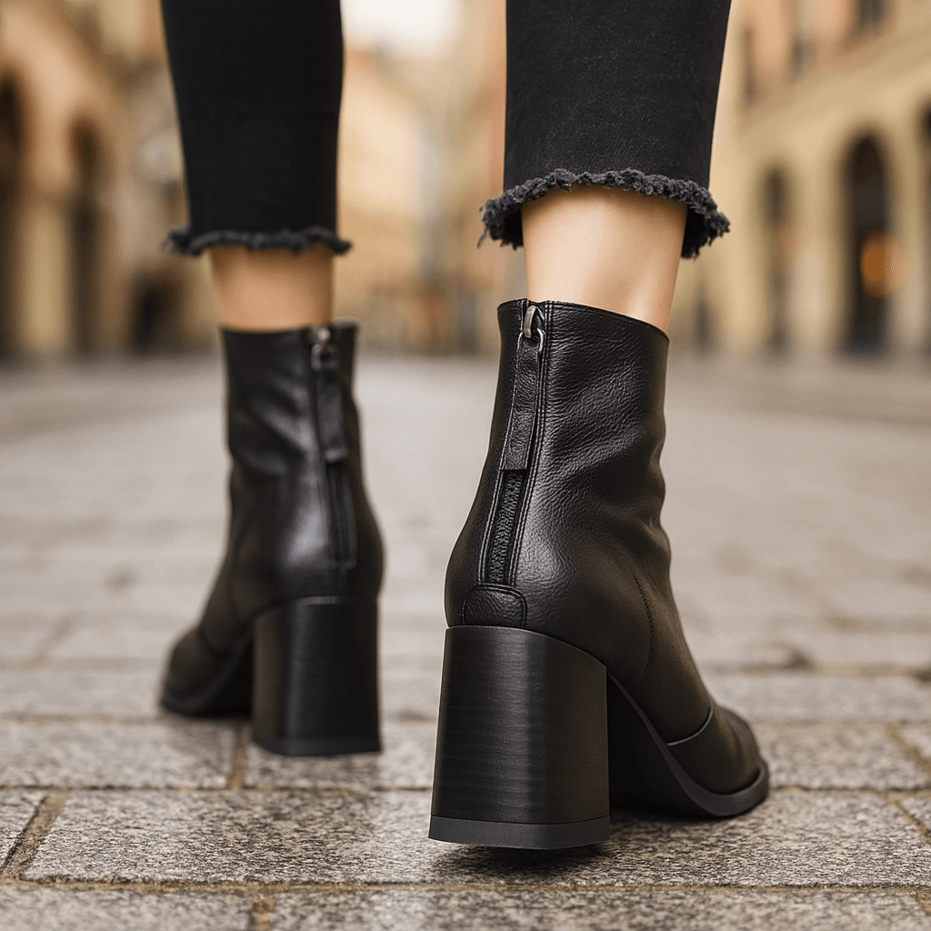 Noemi Leather Boots