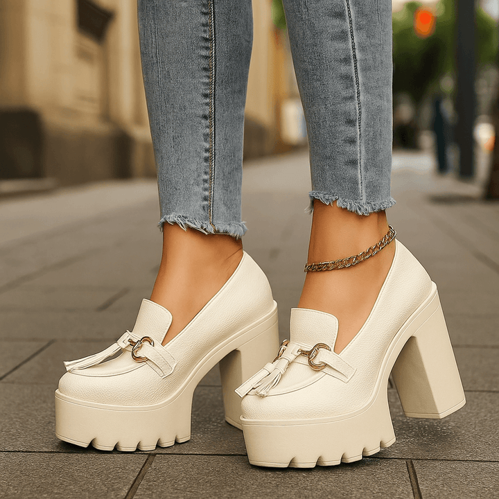 Zarela Platform Loafers