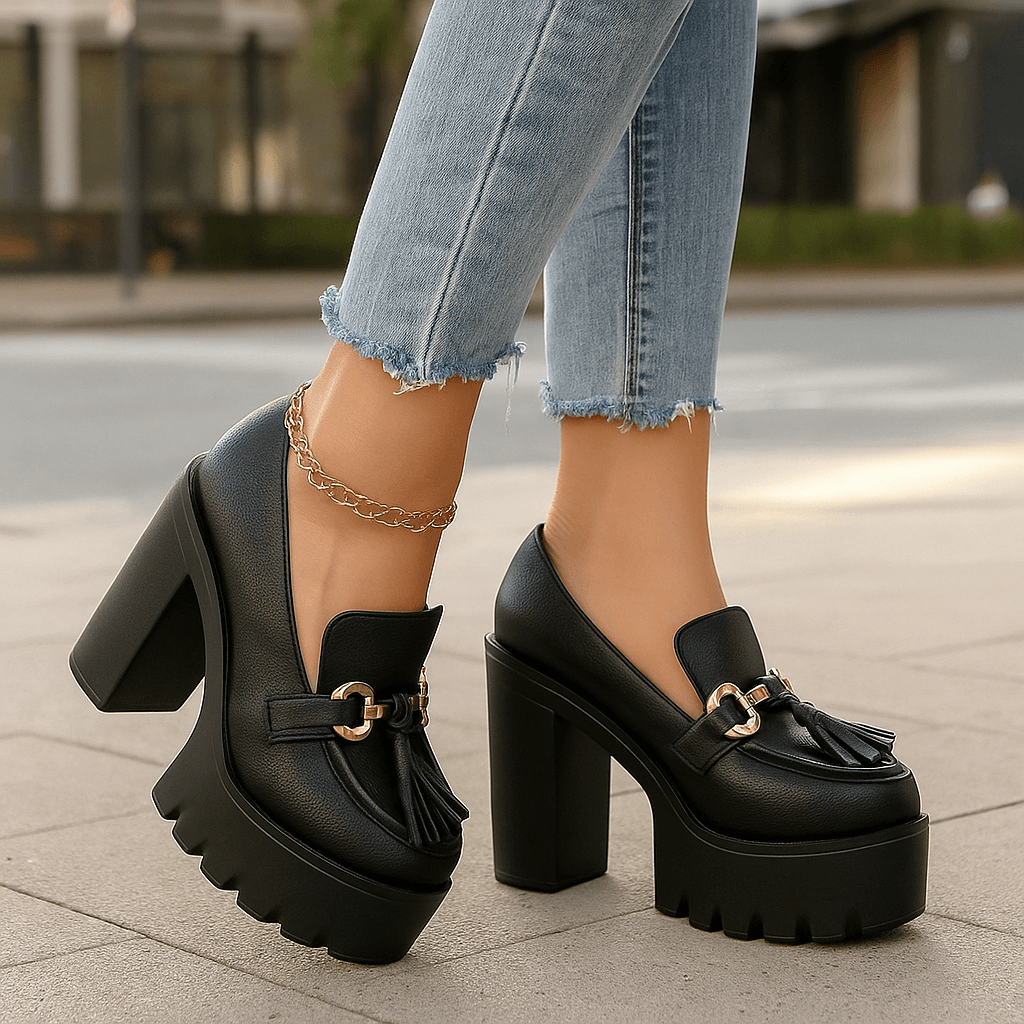 Zarela Platform Loafers