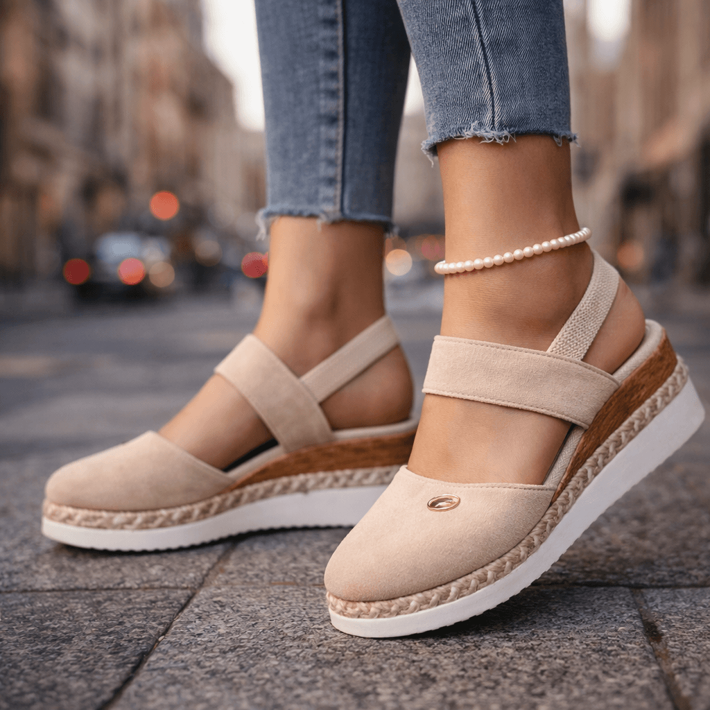 Elowen Suede Rise Platforms