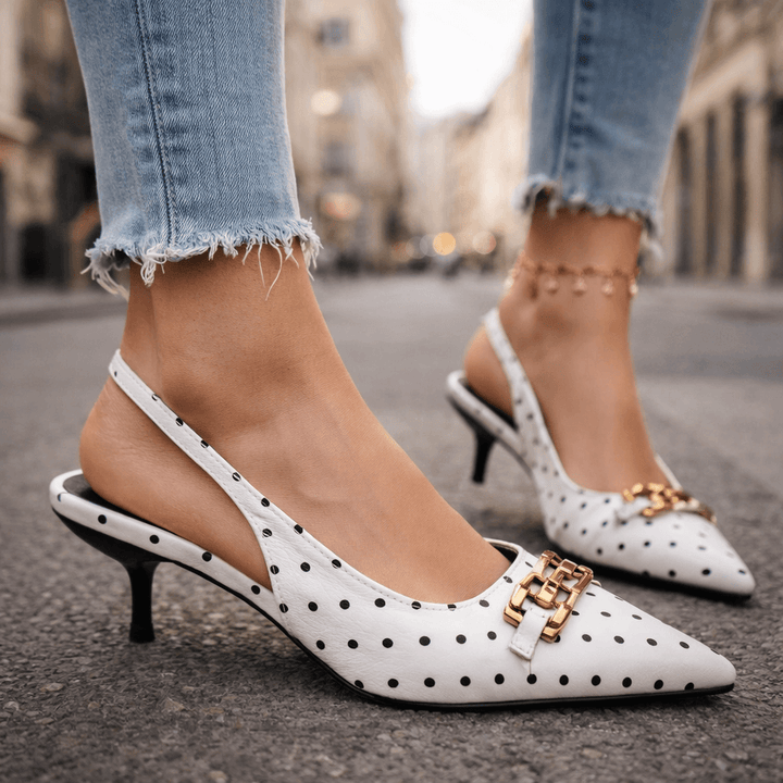 Eloria Polka Heels