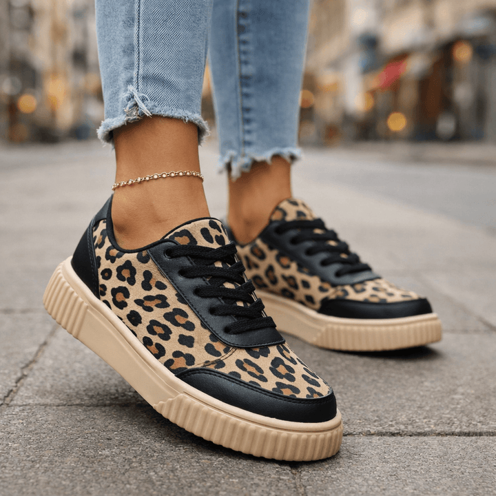 Bellina Leopard Sneakers