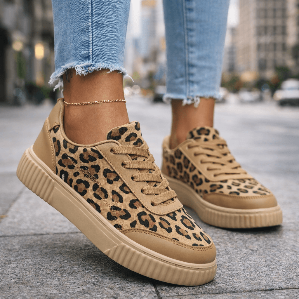 Bellina Leopard Sneakers