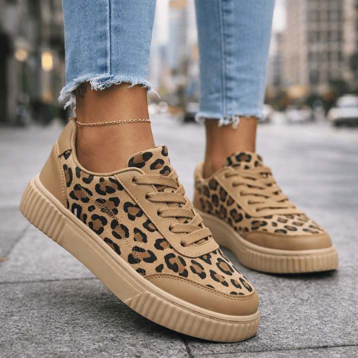 Bellina Leopard Sneakers