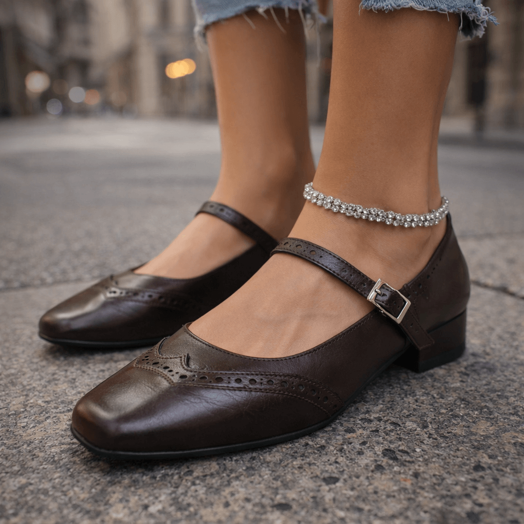 Althea Leather Heels