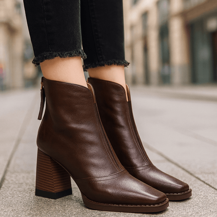Noemi Leather Boots