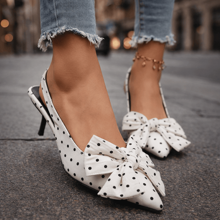 Rosalie Polka Heels