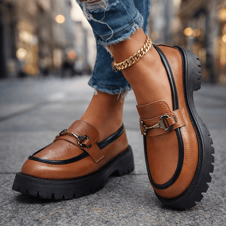 Celine Leather Loafers