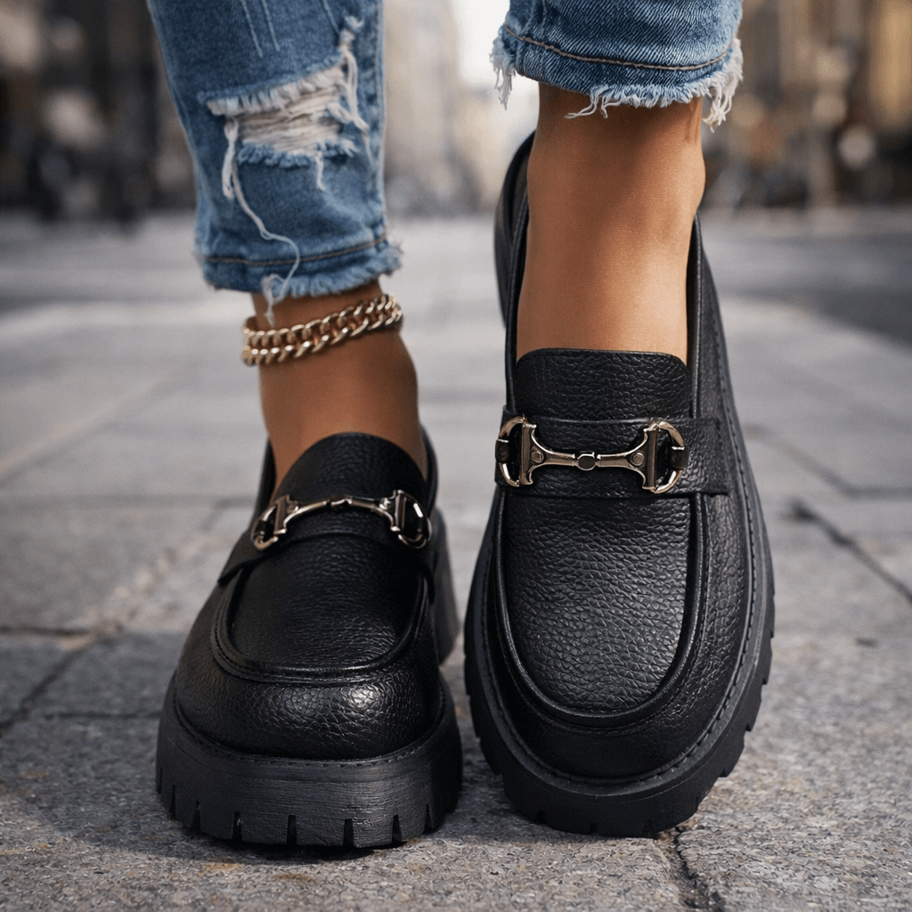 Celine Leather Loafers