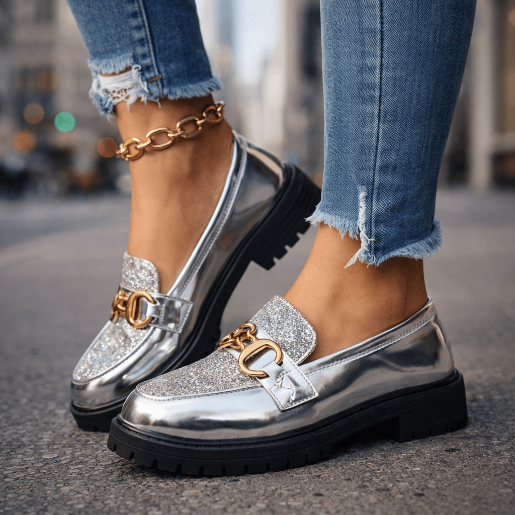 Aurovia Chain Loafers