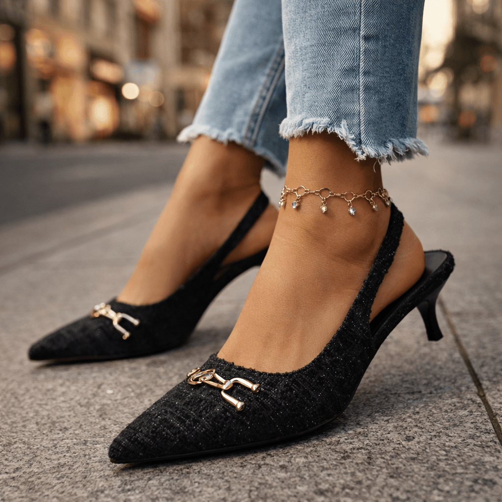 Niva Slingback Heels