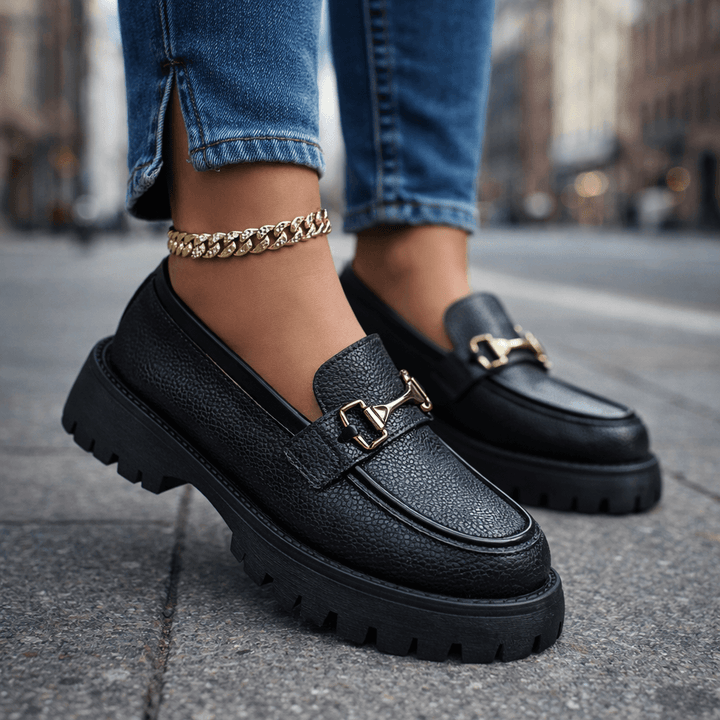 Celine Leather Loafers