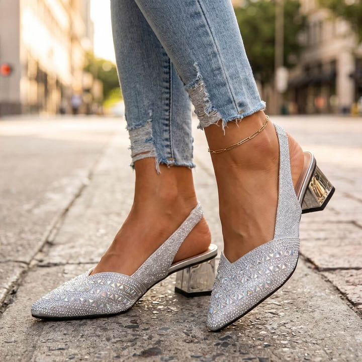 Tamera Crystal Heels