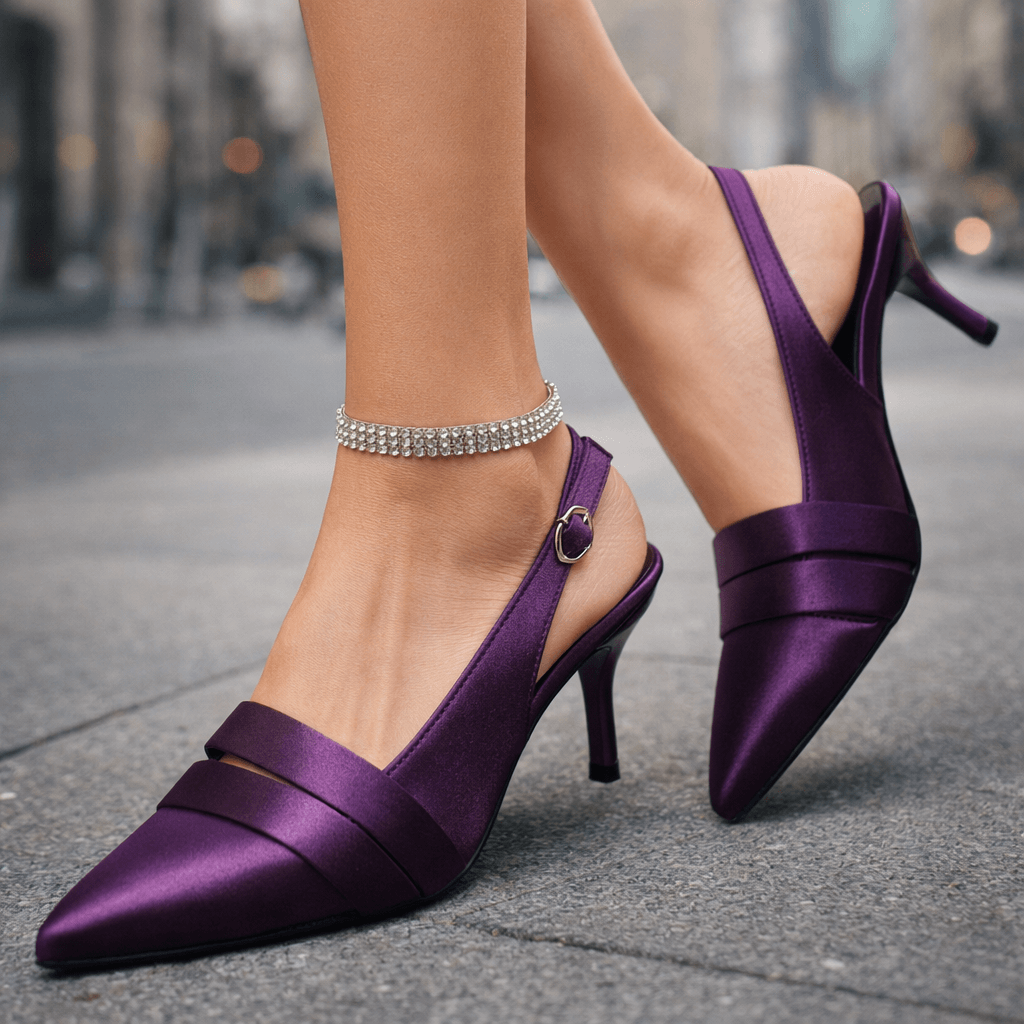 Nira Satin Heels