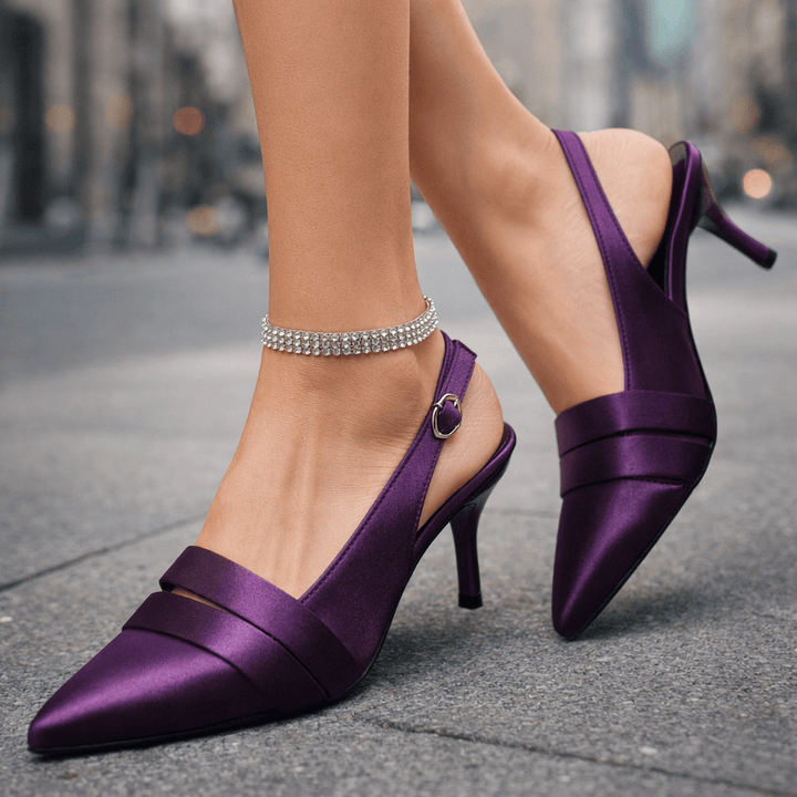 Nira Satin Heels