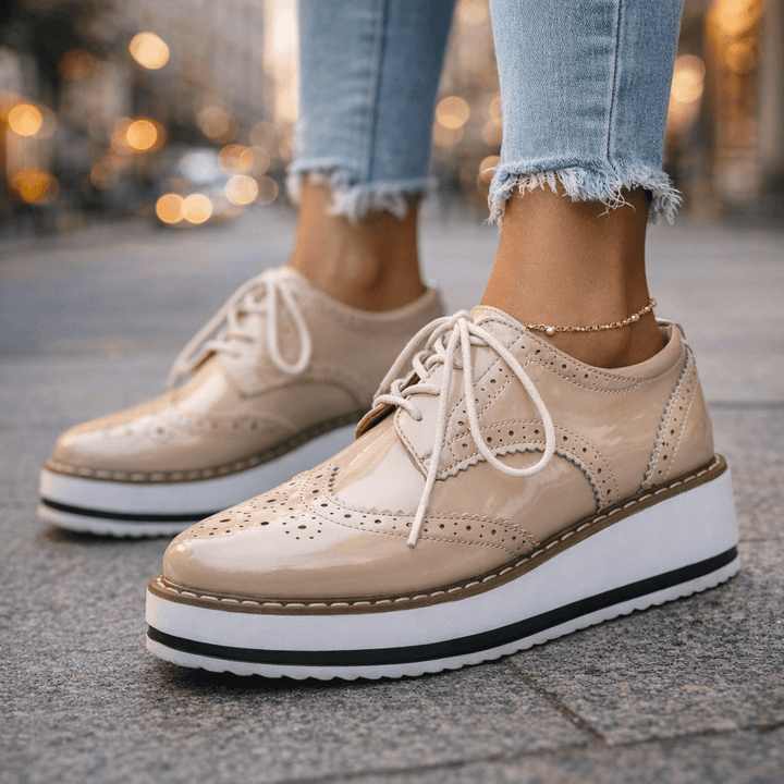 Elvyn Leather Platforms