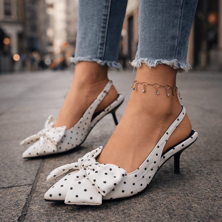 Rosalie Polka Heels