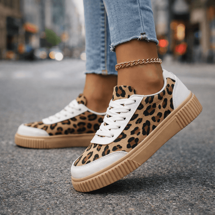 Bellina Leopard Sneakers