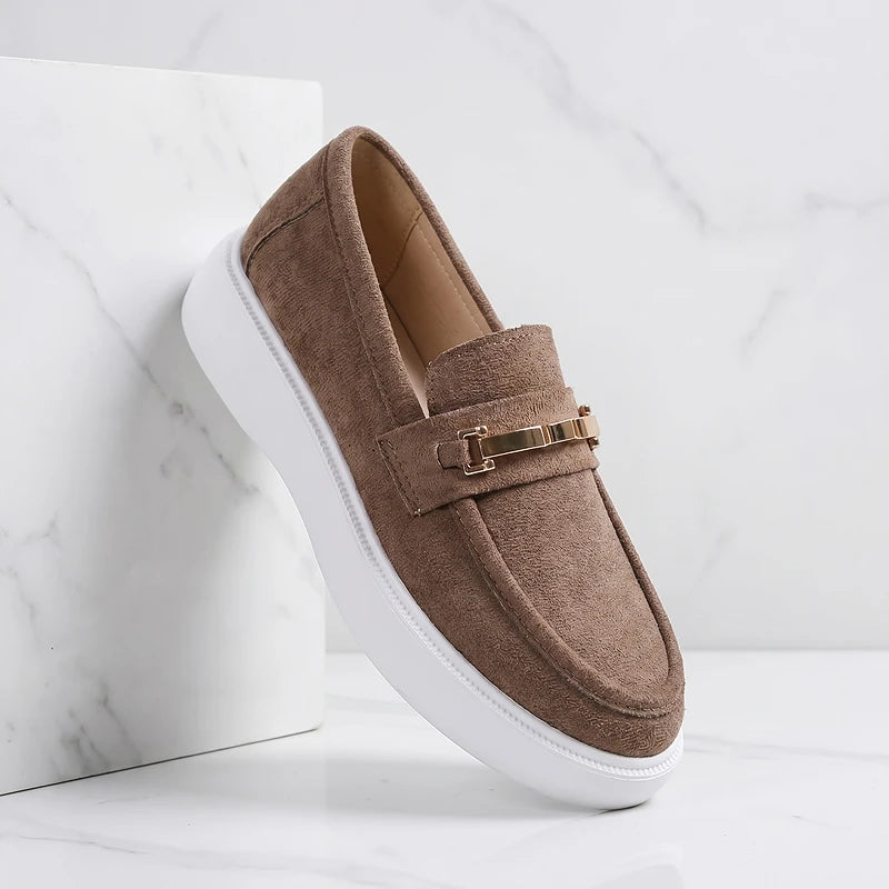 Florine Suede Loafers