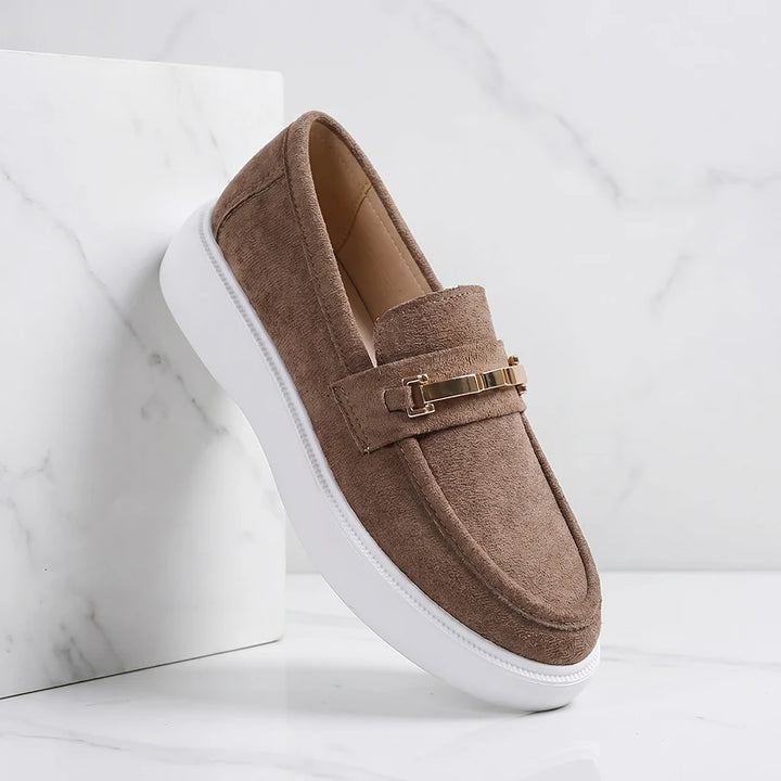 Florine Suede Loafers