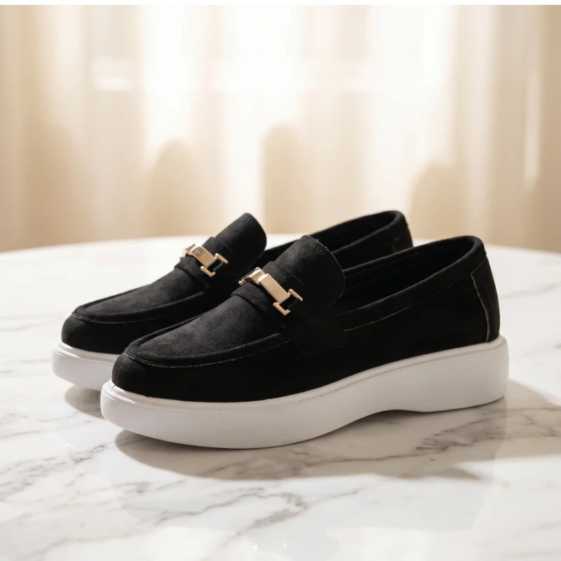 Florine Suede Loafers