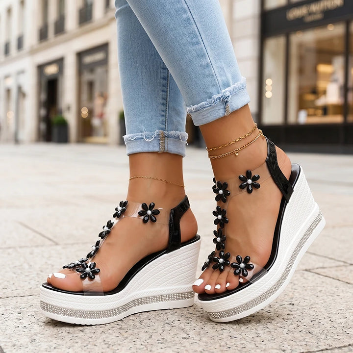 Floryn Wedge Sandals