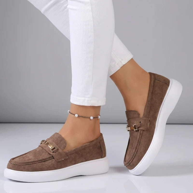 Florine Suede Loafers