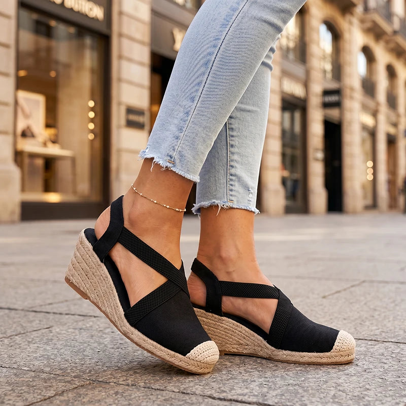 Romy Espadrille Wedges
